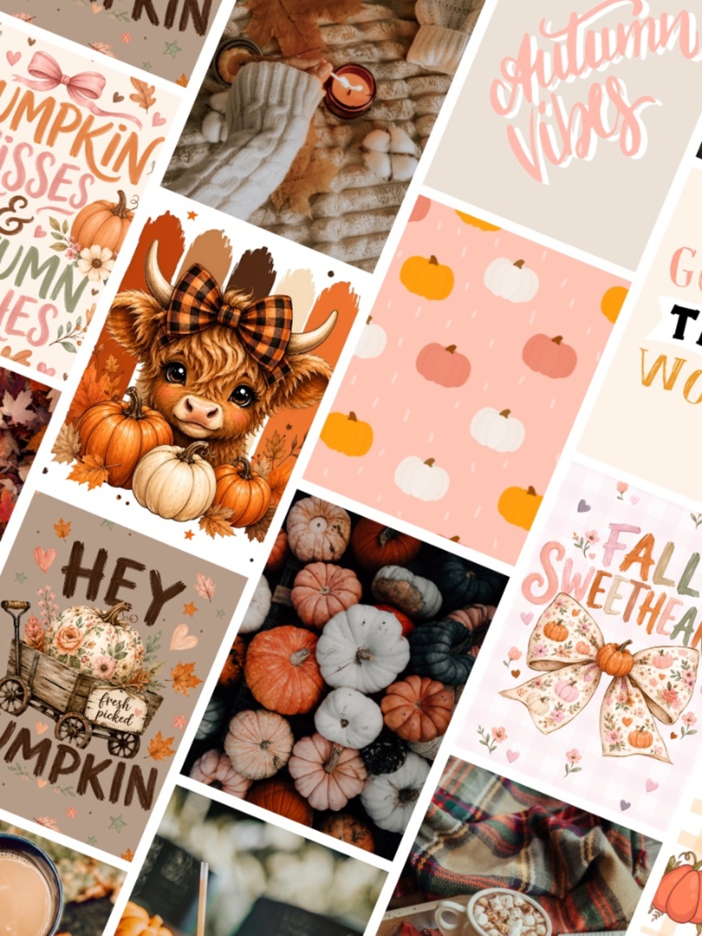 Fall Wall Collage Kit
